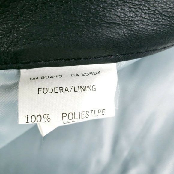 Diesel Slim Straight Leather Pants - Picture 10 of 12